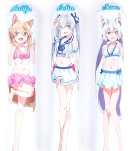 Flotador de vinilo inflable Seirei Gensouki Spirit Chronicle Celia Latifa Sara 120 cm - Imagen 1 de 4