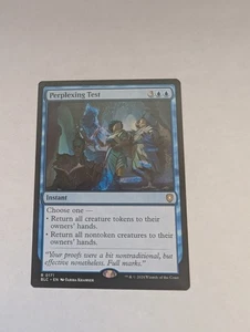 Perplexing Test Commander: Bloomburrow Regular MTG - Picture 1 of 1
