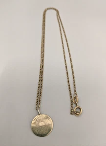 Beho Studio? Sunrise Pendant 925 Sterling Silver Brighter Days Ahead Necklace - Picture 1 of 8