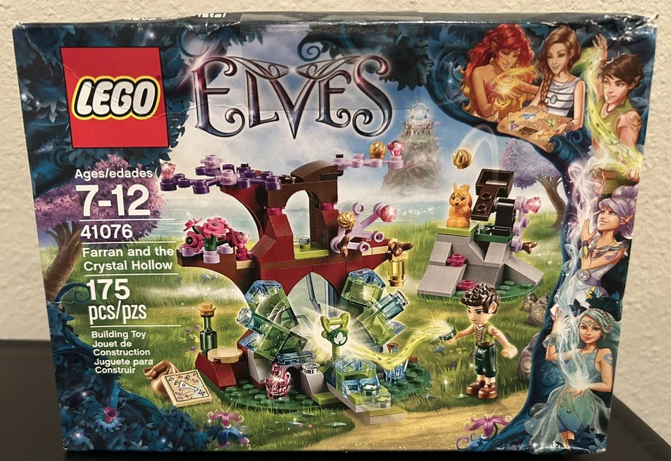 *Nuevo (ISB)/Retirado* Lego Elves [41076] Farran & the Crystal Hollow, 175 piezas 7-12 años Foto 1 de 4