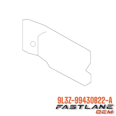 Ford F-150 2009-2014 puerta trasera inserción escalonada nuevo OEM 9L3Z-99430B22-A Foto 1 de 4