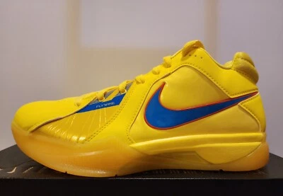 Nike Zoom KD III Christmas Vibrant Yellow Photo Blue FD5606 700 Men's Size 7 - Image 1 of 4