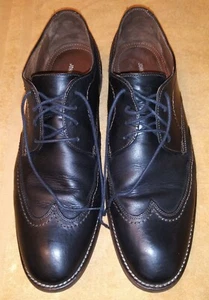 Johnston & Murphy 59-11821 Chocolate Leather Wing Tip - Picture 1 of 8