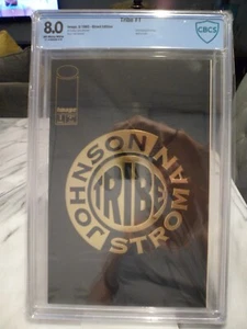 Tribe Issue #1 CBCS 8.0 Image 1993 Off-White/White Pages Non CGC - Picture 1 of 8