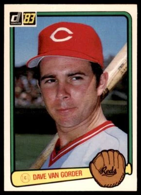 1983 DONRUSS DAVE VAN GORDER CINCINNATI REDS #188 - Image 1 of 2
