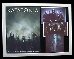 KATATONIA + FIRMADO + ENMARCADO + CIELO VACÍO DE ESTRELLAS + PRUEBA = 100% AUTÉNTICO + ENVÍO GLOBAL RÁPIDO - Imagen 1 de 7