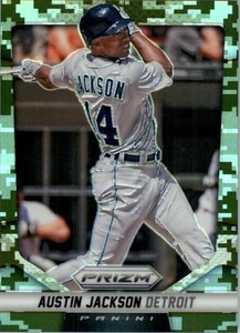 2014 Panini Prizm Prizms Camo #81 Austin Jackson