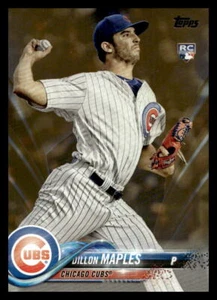 2018 Topps Dillon Maples #572 Gold /2018 Rookie RC Chicago Cubs - Picture 1 of 2