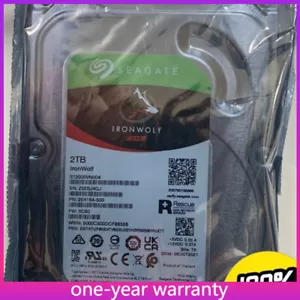 (ST2000VN004) Seagate IronWolf 2TB 5900RPM SATA 3.5" NAS HDD Hard Disk Drive - Picture 1 of 3