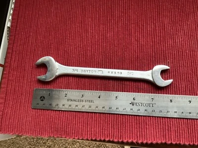 DAYTON 4x163 Wrench  3/4” 5/8” Made In Usa - Image 1 of 2