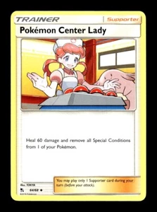 Pokemon Hidden Fates Pokemon Center Lady 64/68 - Picture 1 of 1