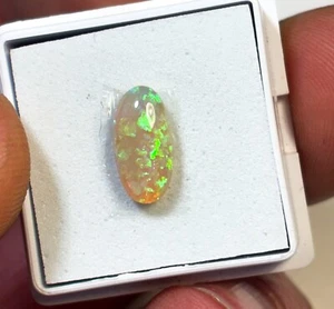 1.40 carat Lightning Ridge Oval Crystal opal Australian loose gemstone EO-1095 - Bild 1 von 10