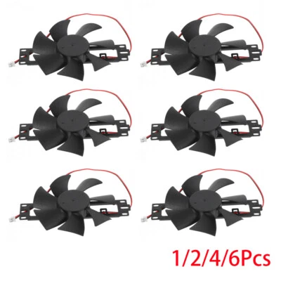 1/2/4/6PCS DC 12V 18V Universal Case Cooling Fan for Induction Cooker Repair - Image 1 of 4