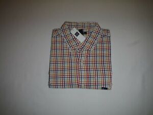 GAP Long Sleeve Button Front Men's Shirts XXL,XL,L,M,S,Multi Color 100% Cotton N