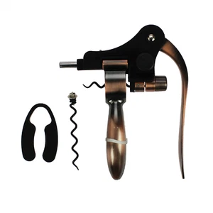 Luxury Rabbit Corkscrew Boxed Gift Set Wine Champagne Bottle Opener Foil Cutter - Picture 1 of 4