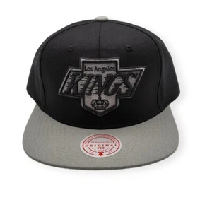 Mitchell & Ness Los Angeles Kings Team 2 Tone 2.0 Black/Gray Adjustable Snapback - Picture 1 of 6