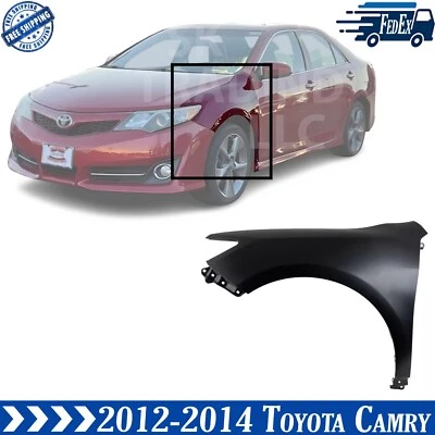 Nuevo guardabarros delantero del lado del conductor de acero imprimado para Toyota Camry TO1240239 2012-2014 Foto 1 de 4