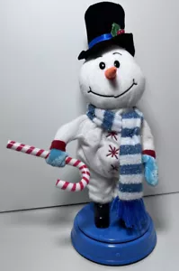 Gemmy Pupazzo di Neve Cantando Danza Anca Scuotendo Caramelle I've Got The Power - Foto 1 di 5