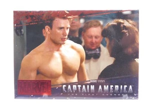 2021 Marvel Cinematic Universe Commemorative Cards Captian America Red Foil #10 - Picture 1 of 2