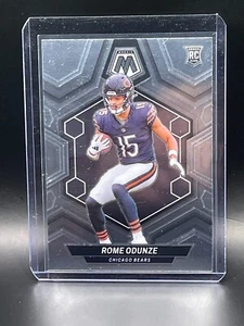 ROMA ODUNZE 2024 Panini Mosaic Rookies Silver Prizm #309 - Chicago Bears (RC) - Foto 1 di 2