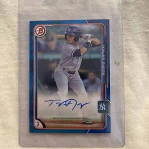 2015 Bowman Prospects Auto Blue /150 Taylor Dugas #PA-TD Auto