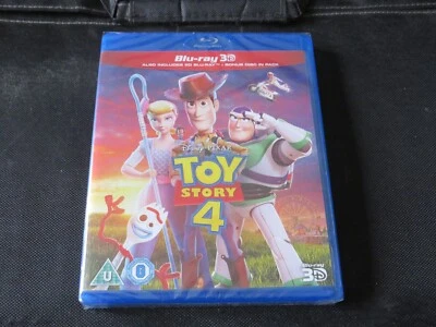 Toy Story 4 (NEW SEALED 3D Blu-ray + 2D Blu-Ray + Bonus Disc In Pack 2019 - Image 1 of 4