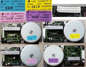 Juego de 4 motores sin escobillas de accionamiento principal de Japón servo co. - Imagen 1 de 12