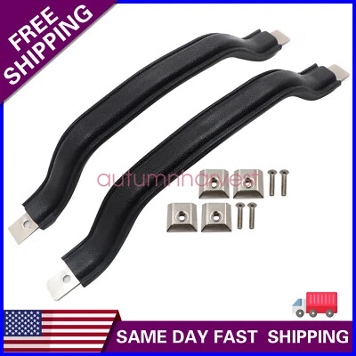 55009801K For Jeep CJ5 CJ7 8 Wrangler YJ Interior Door Handle Strap Pull 2Pcs - Image 1 of 4
