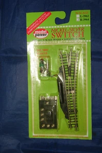 MODEL POWER N KIT AIGUILLAGE DROIT ELECTRIQUE R-3964 TRAIN ELECTRIQUE NEUF - Imagen 1 de 1