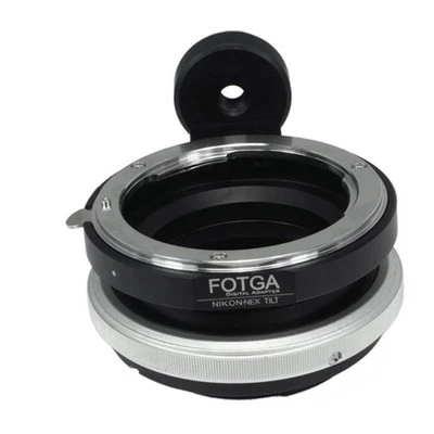 FOTGA Tilt For Nikon F Lens to Sony E-Mount Adapter NEX3 NEX-5/5N/5R NEX-7 A7 II - Image 1 of 4