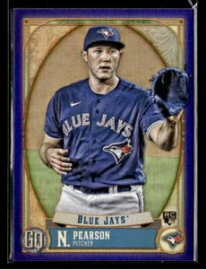 Nate Pearson2021 Topps reina gitana índigo paralelo radiocontrol #178 - Imagen 1 de 2