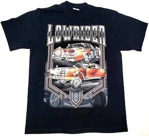 Lowrider T-Shirt Low Rider Urban Streetwear Herren T-Shirt schwarz neu - Bild 1 von 4