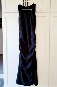 SSOULM Black Size L Maternity Maxi Dress Racer Back Large ladies womens - Picture 1 of 8