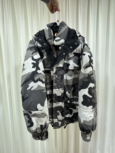 [Supreme] Parka Downtown 16FW 700 RIEMPIMENTO mimetico neve taglia S