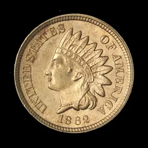 1862 Indian Head Cent - Free Shipping USA - Picture 1 of 3