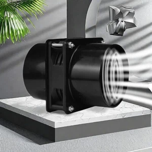 Ventilateur en ligne AC 115V 230V extracteur haut débit ventilateur ventilation 108X86X86mm - Photo 1/16