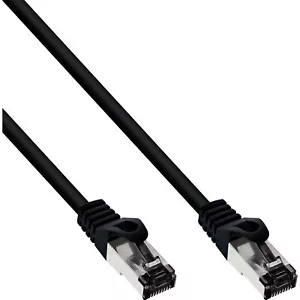 InLine® Patchkabel, S/FTP (PiMf), Cat.8.1, 2000MHz, halogenfrei, schwarz, 10m - Bild 1 von 3