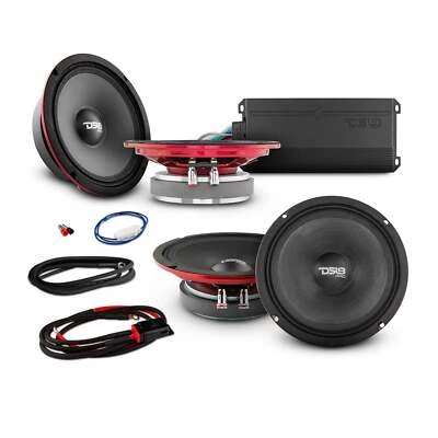 DS18 2014 + Harley Davidson Road Glide Speakers Best Upgrade Package 3000 Watts - Image 1 of 4