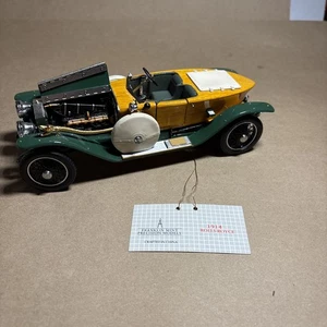 Franklin Mint 1914 Rolls Royce "Silver Ghost" Diecast  & Wood 1:24 - Picture 1 of 10