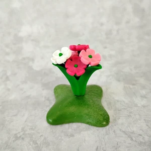 Playmobil Pink/White Flowers Plant Greenery Landscape A11 - Picture 1 of 2