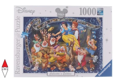 PUZZLE DISNEY RAVENSBURGER CARTONI ANIMATI CLASSICS BIANCANEVE 1000 PZ - Immagine 1 di 2