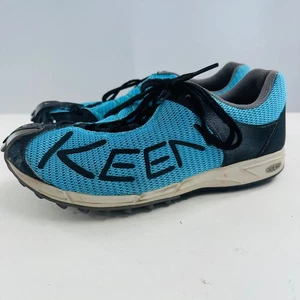 Keen Athletic Trail Laufschuhe blau schwarz leichte Turnschuhe Größe 7,5 - Bild 1 von 8