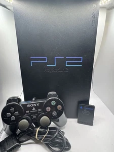 PS2 Sony PlayStation 2 SCPH-39001 Console With Controller & Memory Card Tested - Picture 1 of 10