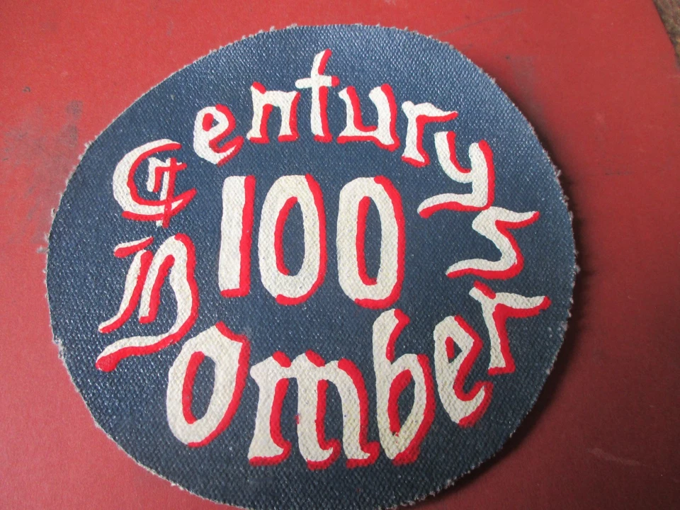 WWII USAAF MASTER OF THE AIR CENTURY 100 TH BG 8 TH AAF FLIGHT JACKET  PATCH (F) - Image 1 of 1