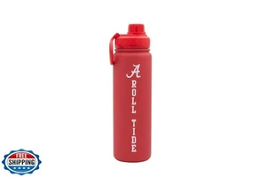 Decorvo Alabama Water Bottle - Red Double Walled Stainless Steel 24 oz Keeps - Picture 1 of 5
