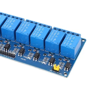 2Pcs Relay Module 8 Channel PLC Optocoupler Isolation Board For PIC AVR 51 ♫ - Picture 1 of 12
