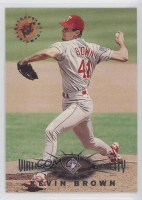 1995 Topps Stadium Club Virtual Reality Kevin Brown #215 - Image 1 of 2