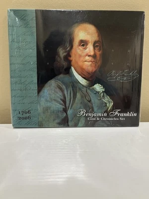2006 Benjamin Franklin Coin & Chronicles Set - Unopen - Sealed - Image 1 of 4