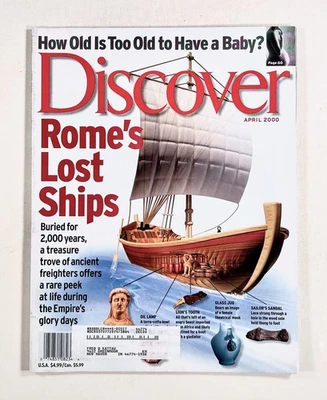 2000 Apr DISCOVER Ancient Treasure Ships REPRODUCTIVE EVOLUTION Ecology of Fossa - Image 1 of 4