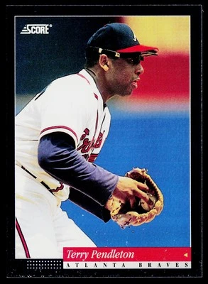 1994 Score #72 Terry Pendleton Atlanta Braves - Image 1 of 2